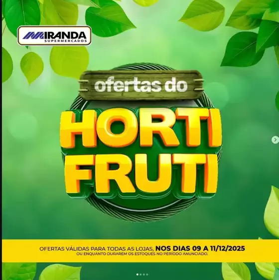 Catálogo Miranda Supermercados em São Paulo | Hortifruti | 2025-12-10T00:00:00.000Z - 2025-12-11T00:00:00.000Z