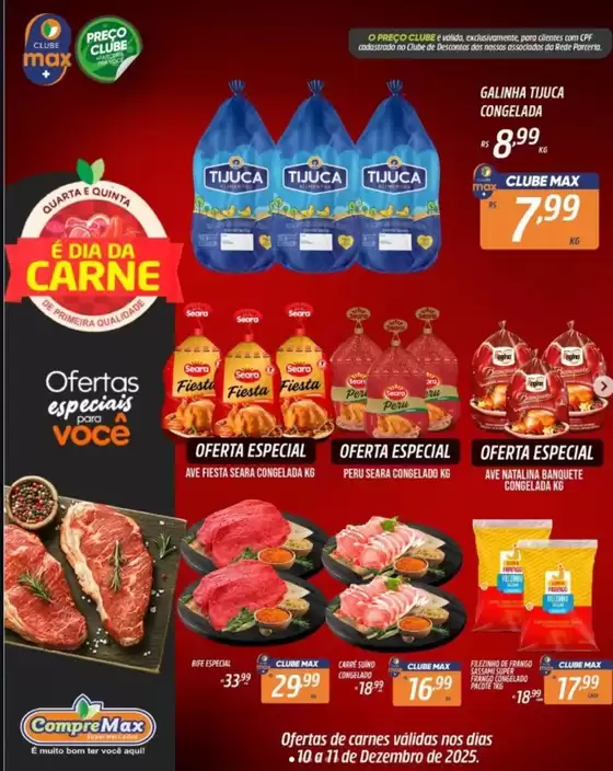 Catálogo CompreMax em São Paulo | E Dia De Carne | 2025-12-10T00:00:00.000Z - 2025-12-11T00:00:00.000Z