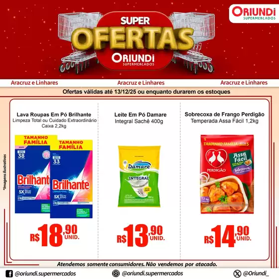 Catálogo Oriundi em São Paulo | Super Ofertas | 2025-12-10T00:00:00.000Z - 2025-12-13T00:00:00.000Z