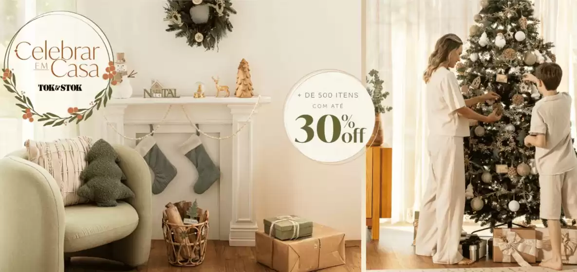 Catálogo Tok&Stok em Jandira | Celebrar em Casa | 2025-12-10T00:00:00.000Z - 2025-12-31T00:00:00.000Z