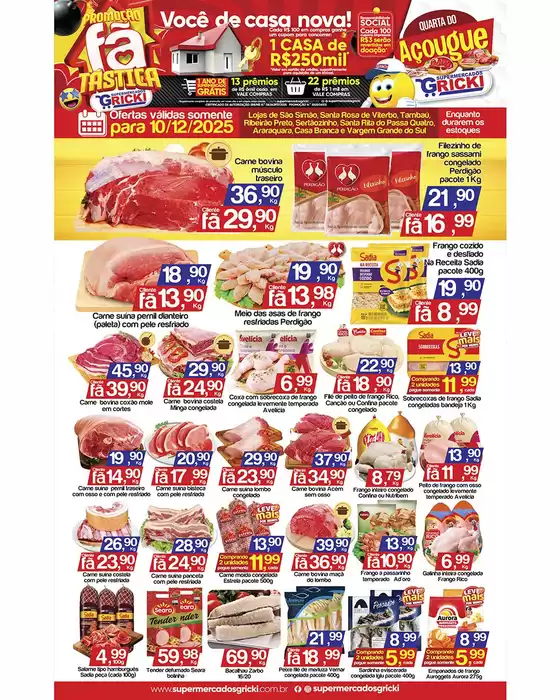 Catálogo Supermercados Gricki em São Paulo | Encarte Supermercados Gricki | 2025-12-10T00:00:00.000Z - 2025-12-10T00:00:00.000Z