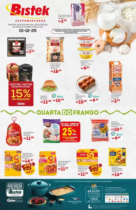 Catálogo Bistek Supermercados em Cocal do Sul | Ampla seleção de ofertas | 2025-12-10T00:00:00.000Z - 2025-12-10T00:00:00.000Z