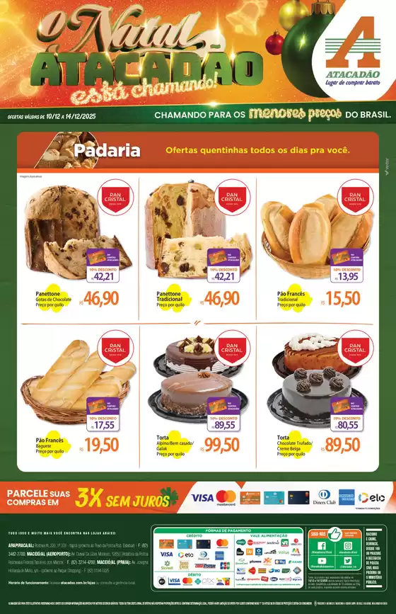 Catálogo Atacadão em Indaiatuba | Atacadão - Padaria | 2025-12-10T00:00:00.000Z - 2025-12-14T00:00:00.000Z