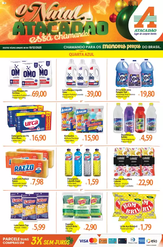 Catálogo Atacadão em São João Nepomuceno | Atacadão - Quarta Azul | 2025-12-10T00:00:00.000Z - 2025-12-10T00:00:00.000Z