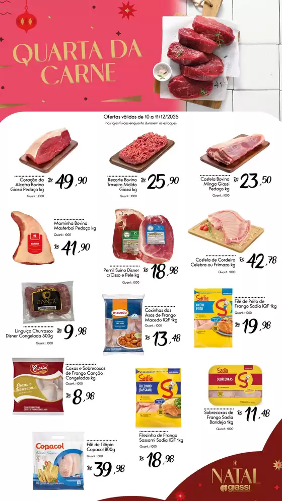 Catálogo Giassi Supermercados em Fortaleza | Ofertas do dia | 2025-10-11T00:00:00.000Z - 2025-12-11T00:00:00.000Z