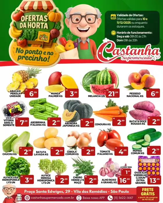 Catálogo Supermercado Castanha em São Paulo | Encarte Supermercado Castanha | 2025-12-10T00:00:00.000Z - 2025-12-11T00:00:00.000Z