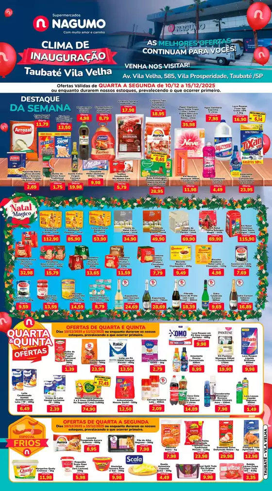 Catálogo Nagumo em São Paulo | ofertas da Semana | 2025-12-10T00:00:00.000Z - 2025-12-15T00:00:00.000Z