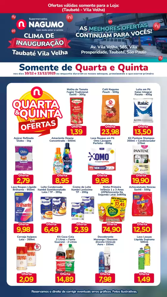 Catálogo Nagumo em São José do Piauí | Segunda e Terça | 2025-12-10T00:00:00.000Z - 2025-12-11T00:00:00.000Z