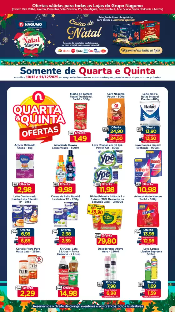 Catálogo Nagumo em São José do Piauí | Ofertas especiais atraentes para todos | 2025-12-10T00:00:00.000Z - 2025-12-11T00:00:00.000Z