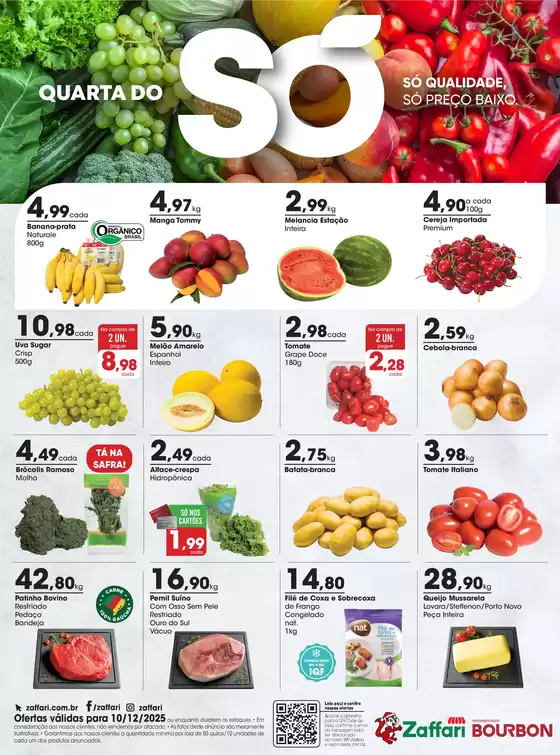 Catálogo Zaffari em São Paulo | Ofertas Quarta do Só | 2025-12-10T00:00:00.000Z - 2025-12-10T00:00:00.000Z