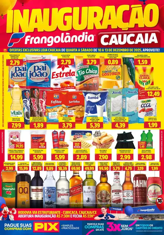 Catálogo Super Frangolândia em São João Nepomuceno | Melhores ofertas para todos os caçadores de pechinchas | 2025-12-10T00:00:00.000Z - 2025-12-13T00:00:00.000Z