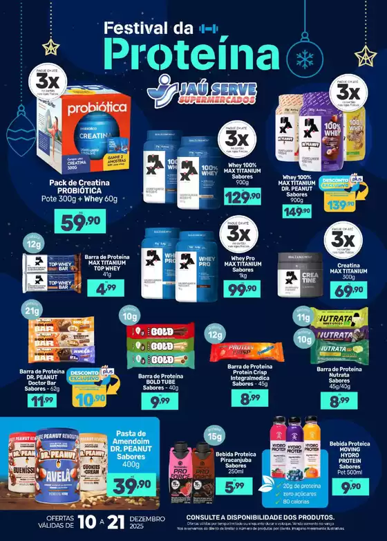 Catálogo Supermercados Jaù Serve em Cocal do Sul | Festival Da Proteina | 2025-12-10T00:00:00.000Z - 2025-12-21T00:00:00.000Z
