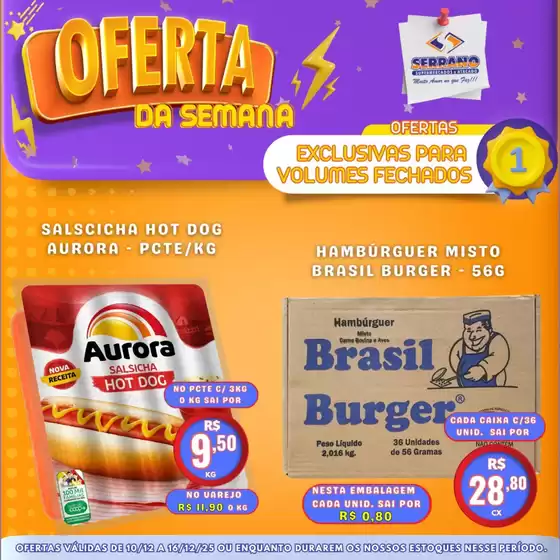Catálogo Serrano Supermercado | Encarte Serrano Supermercado | 2025-12-10T00:00:00.000Z - 2025-12-16T00:00:00.000Z