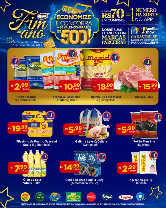 Catálogo Super Show em Santo André | Encarte Super Show | 2025-12-10T00:00:00.000Z - 2025-12-15T00:00:00.000Z