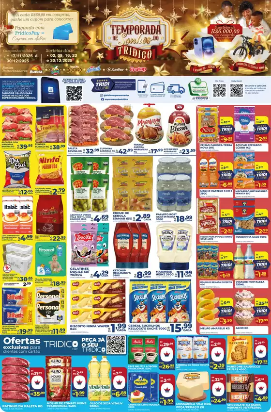 Catálogo Supermercados Tridico em Itaquaquecetuba | Ofertas de Quinta a Domingo | 2025-12-11T00:00:00.000Z - 2025-12-14T00:00:00.000Z