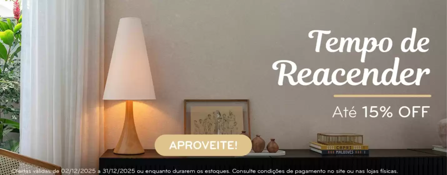 Catálogo Lustres Yamamura | Tempo de Reacender ate 15% Off | 2025-12-11T00:00:00.000Z - 2025-12-31T00:00:00.000Z