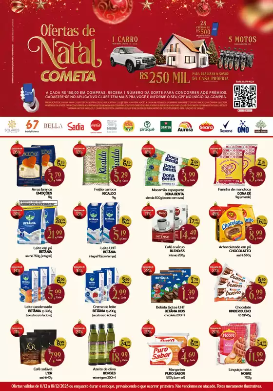 Catálogo Cometa Supermercados | OFERTAS DE NATAL COMETA | 2025-12-11T00:00:00.000Z - 2025-12-18T00:00:00.000Z