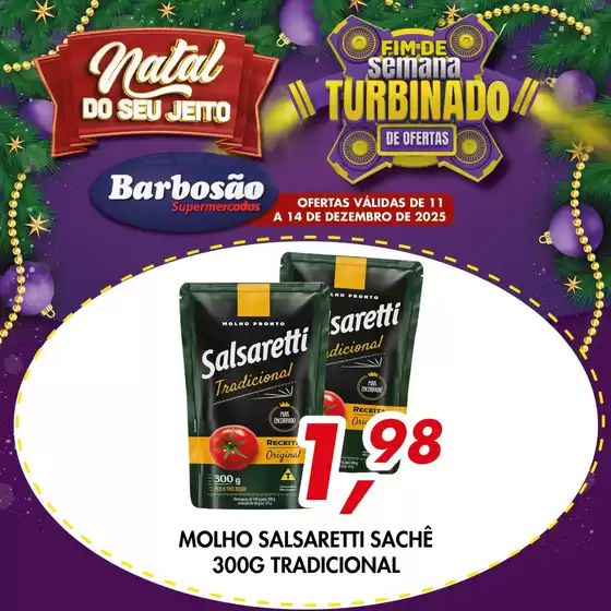 Catálogo Barbosão Extra Supermercados | Melhores ofertas para compradores econômicos | 2025-12-11T00:00:00.000Z - 2025-12-14T00:00:00.000Z