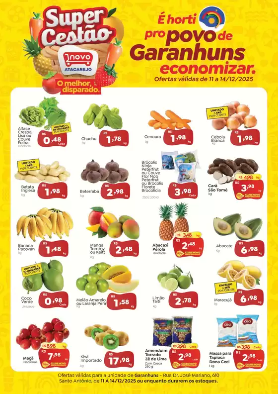 Catálogo Novo Atacarejo em Centralina | Ótima oferta para caçadores de pechinchas | 2025-12-11T00:00:00.000Z - 2025-12-14T00:00:00.000Z