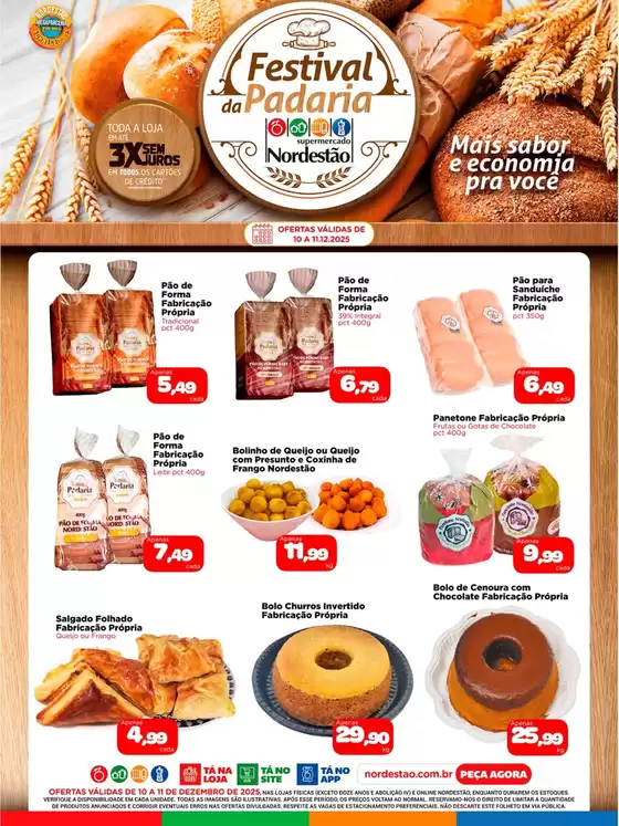 Catálogo Nordestão em Maracanaú | Grandes descontos em produtos selecionados | 2025-12-10T00:00:00.000Z - 2025-12-11T00:00:00.000Z