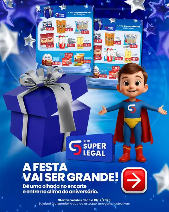 Catálogo Rede Super Legal de Supermercados em Itanhaém | Ofertas | 2025-12-11T00:00:00.000Z - 2025-12-13T00:00:00.000Z