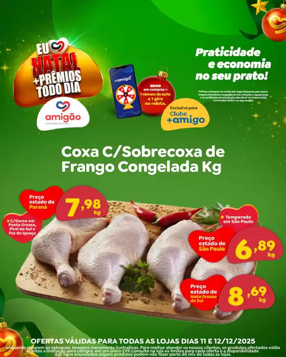 Catálogo Amigão Supermercados em Itanhaém | Quinta E Sexta Filé | 2025-12-11T00:00:00.000Z - 2025-12-12T00:00:00.000Z