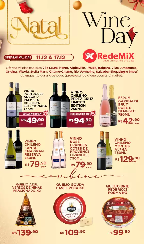 Catálogo Rede Mix em Itanhaém | Wine Day Rede Mix | 2025-12-11T00:00:00.000Z - 2025-12-17T00:00:00.000Z