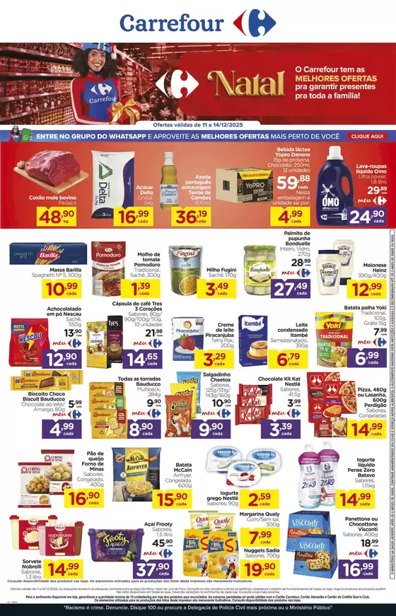 Catálogo Carrefour em Dom Feliciano | Ofertas especiais atraentes para todos | 2025-12-11T00:00:00.000Z - 2025-12-14T00:00:00.000Z
