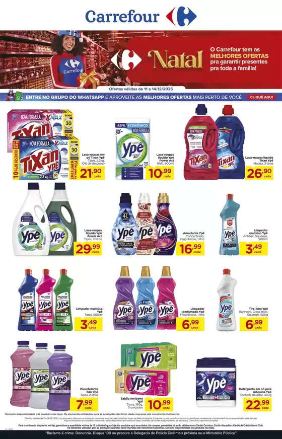 Catálogo Carrefour em Dom Feliciano | Ofertas exclusivas | 2025-12-11T00:00:00.000Z - 2025-12-14T00:00:00.000Z