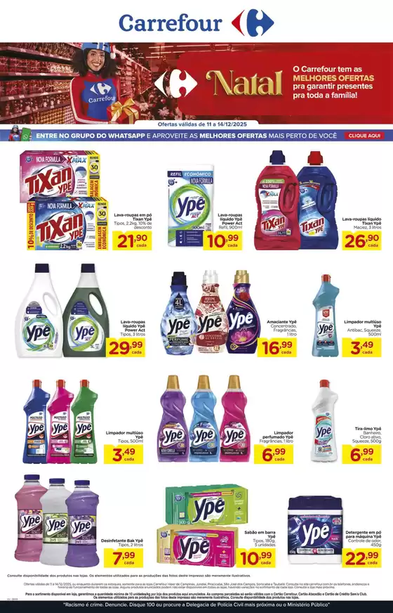 Catálogo Carrefour em Dom Feliciano | Melhores ofertas para compradores econômicos | 2025-12-11T00:00:00.000Z - 2025-12-14T00:00:00.000Z