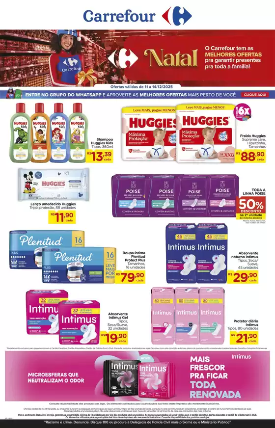 Catálogo Carrefour em Dom Feliciano | Descubra ofertas atraentes | 2025-12-11T00:00:00.000Z - 2025-12-14T00:00:00.000Z