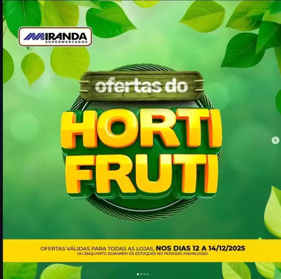 Catálogo Miranda Supermercados | Hortifruti  | 2025-12-12T00:00:00.000Z - 2025-12-14T00:00:00.000Z