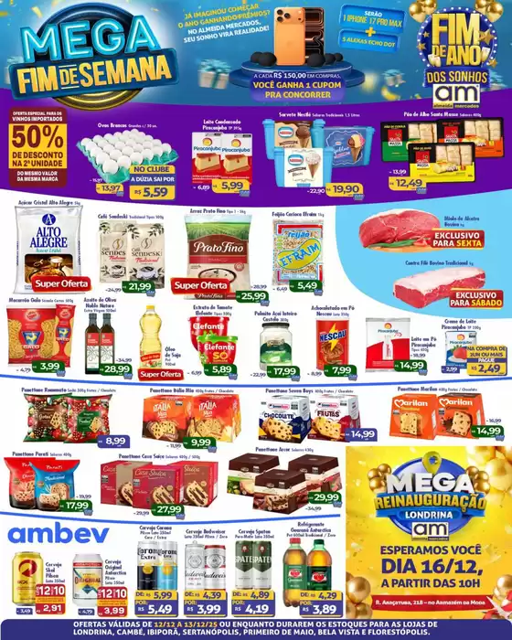 Catálogo Almeida Mercados em Paulista | Mega Fim de Semana | 2025-12-12T00:00:00.000Z - 2025-12-13T00:00:00.000Z