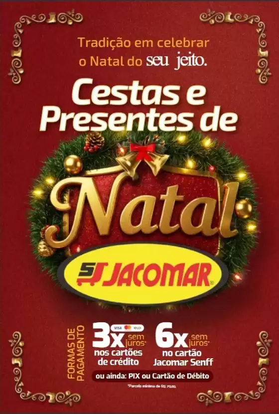 Catálogo Supermercado Jacomar em Paulista | Cestas De Natal | 2025-12-12T00:00:00.000Z - 2025-12-25T00:00:00.000Z