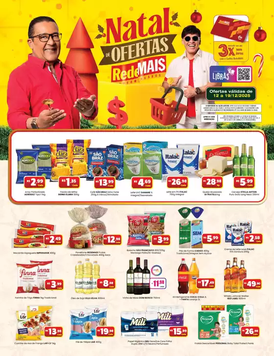 Catálogo Rede Mais Supermercados em Paulista | Natal De Ofertas | 2025-12-12T00:00:00.000Z - 2025-12-19T00:00:00.000Z