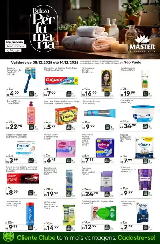 Catálogo Master Supermercados | Natal Em Casa | 2025-12-12T00:00:00.000Z - 2025-12-14T00:00:00.000Z