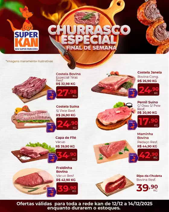 Catálogo Super Kan em Brasília | Churrasco Especial Final De Semana | 2025-12-12T00:00:00.000Z - 2025-12-14T00:00:00.000Z