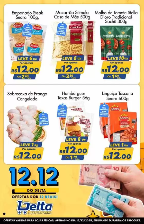 Catálogo Delta Supermercados em Brasília | Grandes descontos em produtos selecionados | 2025-12-12T00:00:00.000Z - 2025-12-12T00:00:00.000Z