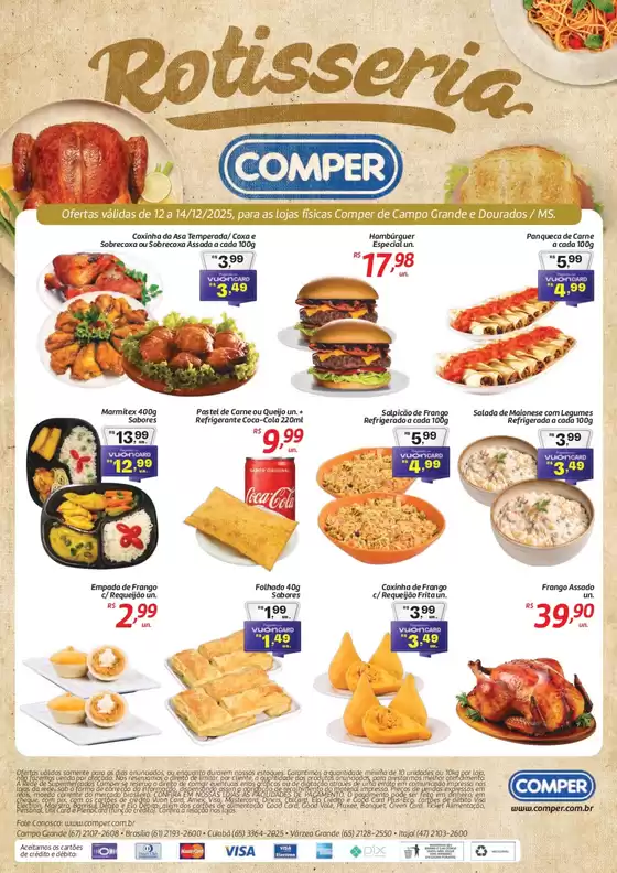 Catálogo Comper em Coromandel | Rotisseria | 2025-12-12T00:00:00.000Z - 2025-12-14T00:00:00.000Z