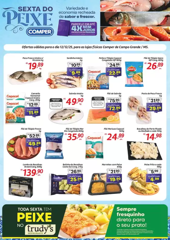Catálogo Comper em Bom Jesus da Lapa | Sexta do Peixe | 2025-12-12T00:00:00.000Z - 2025-12-12T00:00:00.000Z