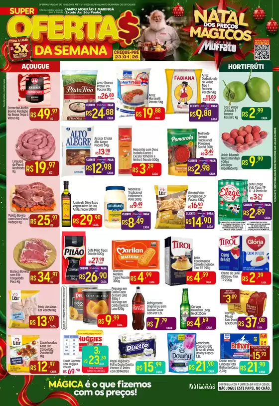 Catálogo Super Muffato em Hortolândia | Melhores ofertas para compradores econômicos | 2025-12-12T00:00:00.000Z - 2025-12-14T00:00:00.000Z