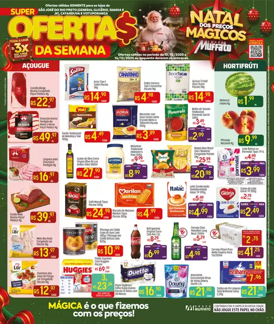 Catálogo Super Muffato em Hortolândia | Melhores ofertas para todos os clientes | 2025-12-12T00:00:00.000Z - 2025-12-14T00:00:00.000Z
