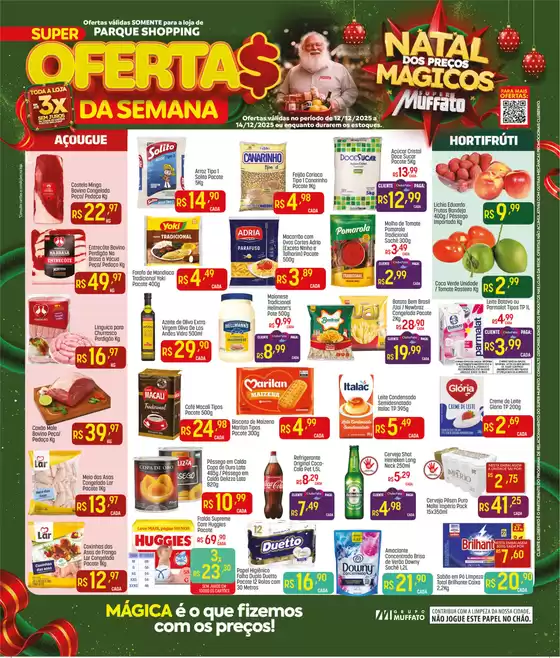 Catálogo Super Muffato em Hortolândia | Descubra ofertas atraentes | 2025-12-12T00:00:00.000Z - 2025-12-14T00:00:00.000Z