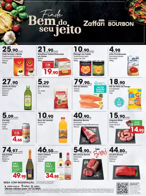 Catálogo Zaffari em Lauro de Freitas | Anúncio Final de Semana | 2025-12-12T00:00:00.000Z - 2025-12-12T00:00:00.000Z