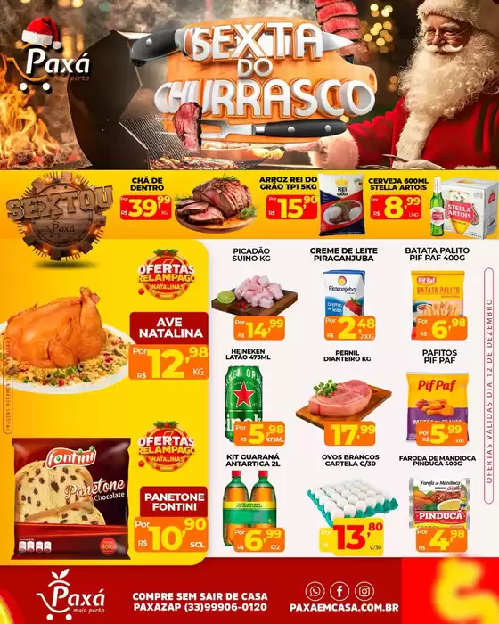 Catálogo Paxá Supermercados em Lauro de Freitas | Sexta Do Churrasco | 2025-12-12T00:00:00.000Z - 2025-12-12T00:00:00.000Z