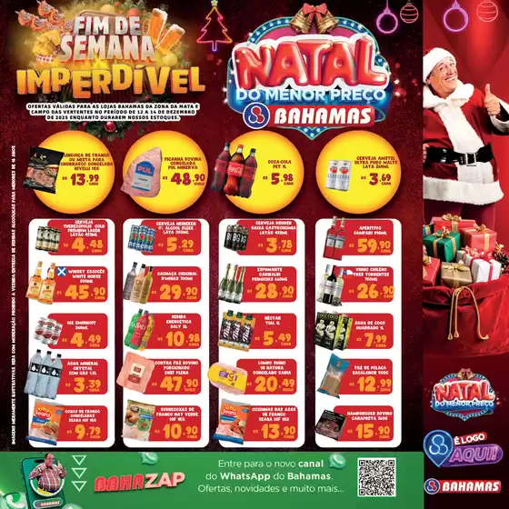 Catálogo Bahamas Supermercados em Fortaleza | Fim de Semana Imperdível  | 2025-12-12T00:00:00.000Z - 2025-12-14T00:00:00.000Z