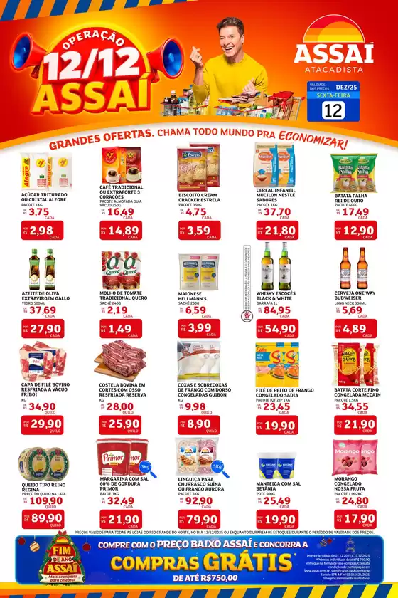 Catálogo Assaí Atacadista em Natal | Ofertas exclusivas para nossos clientes | 2025-12-12T00:00:00.000Z - 2025-12-12T00:00:00.000Z