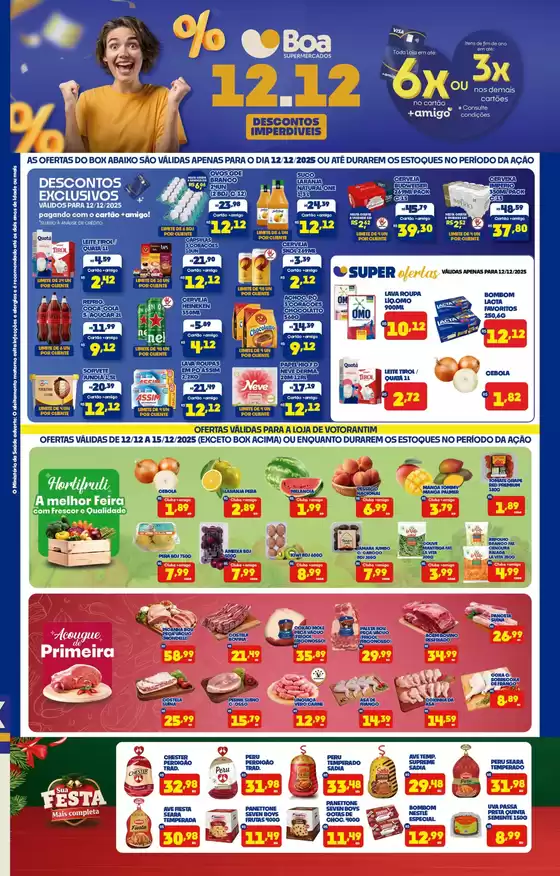 Catálogo Boa Supermercados em Fortaleza | Descontos Imperdíveis | 2025-12-12T00:00:00.000Z - 2025-12-15T00:00:00.000Z