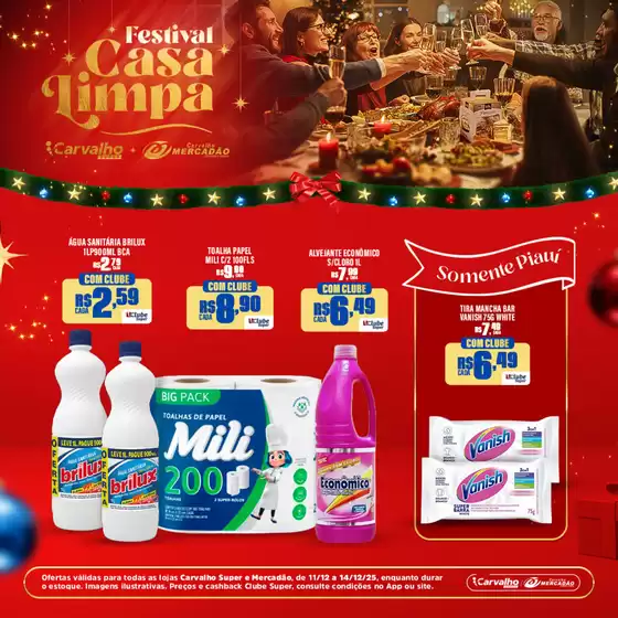 Catálogo Carvalho Supermercado | Melhores ofertas para todos os caçadores de pechinchas | 2025-12-11T00:00:00.000Z - 2025-12-14T00:00:00.000Z