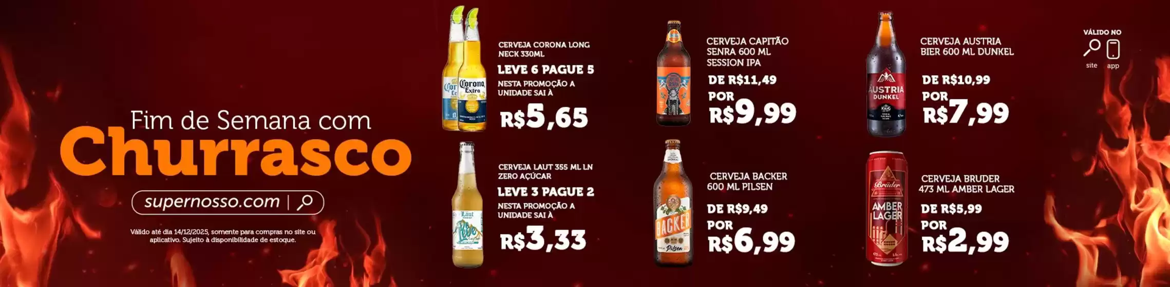 Catálogo Super Nosso em Xanxerê | Fim De Semana Com Churrasco | 2025-12-12T00:00:00.000Z - 2026-01-31T00:00:00.000Z